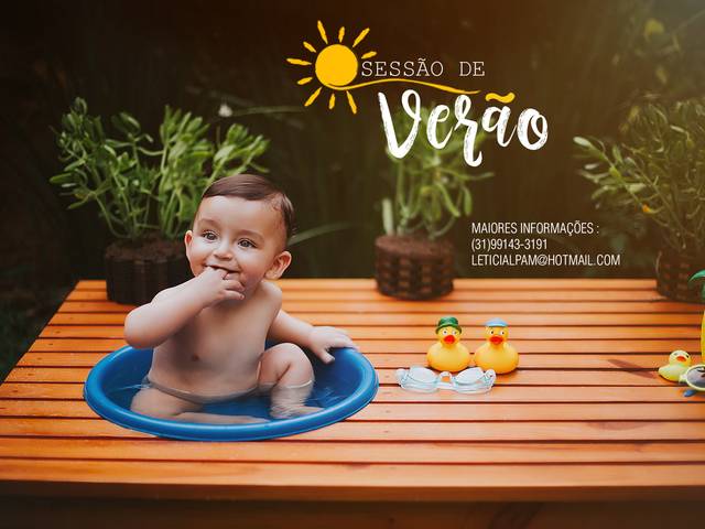 Infantil de Sessão verão