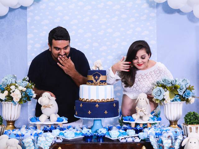 Gestantes de Chá de Fraldas | Rafaela & Dionin