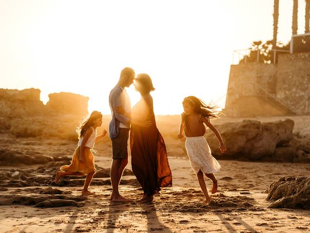 família de Sessão em família da fotógrafa belga, Aske.