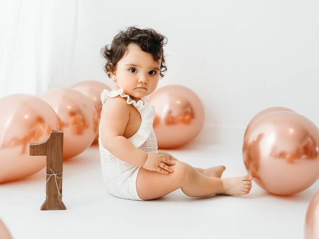 crianças de Inês - sessão do primeiro aniversário