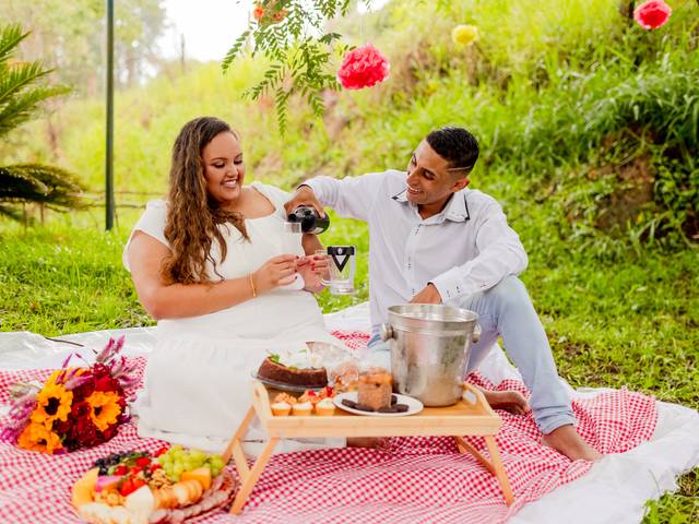 Casal de Pré-wedding Kessya