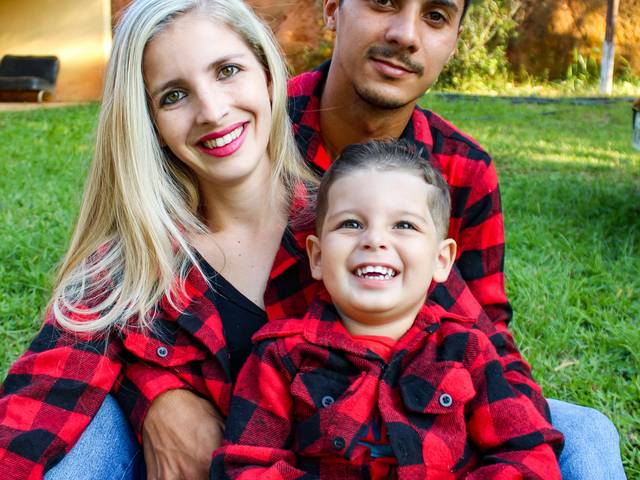 FAMÍLIA de Marcel, Raiane e Christian