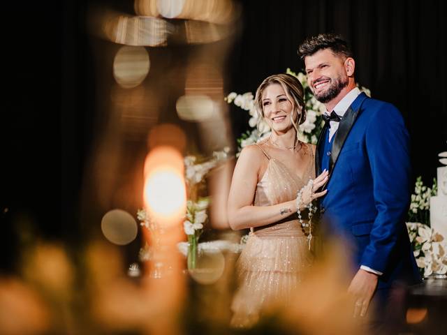 Casamentos de Bodas de Cristal Thalita e Cribari