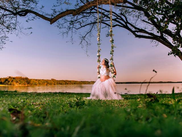 Gestante de Juliana e Isaias