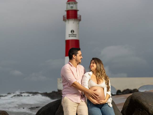 Familia de Gestante & Chá Revelação