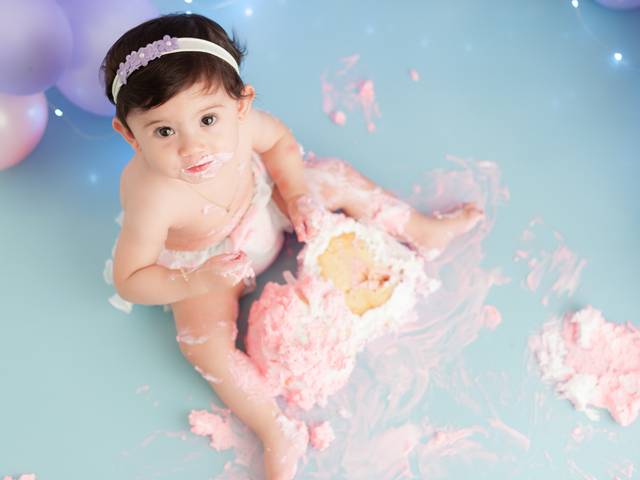 Smash The Cake de Manuela 1 aninho