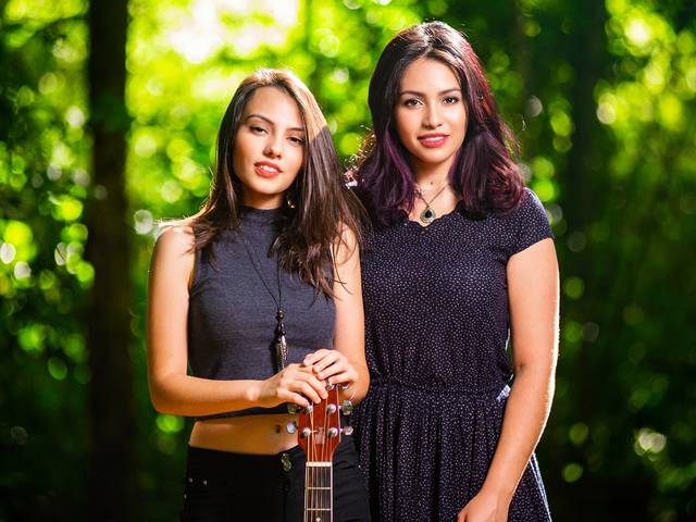 Fotos Publicitárias de Dupla musical Francine e Mila