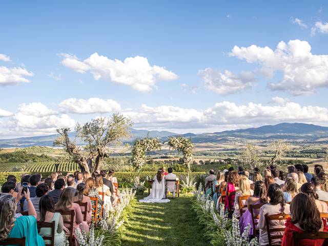 Destination Wedding de Lais e Sandro - Tuscany