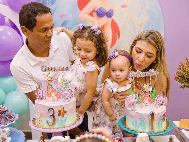 Aniversário de Giovana e Antonella