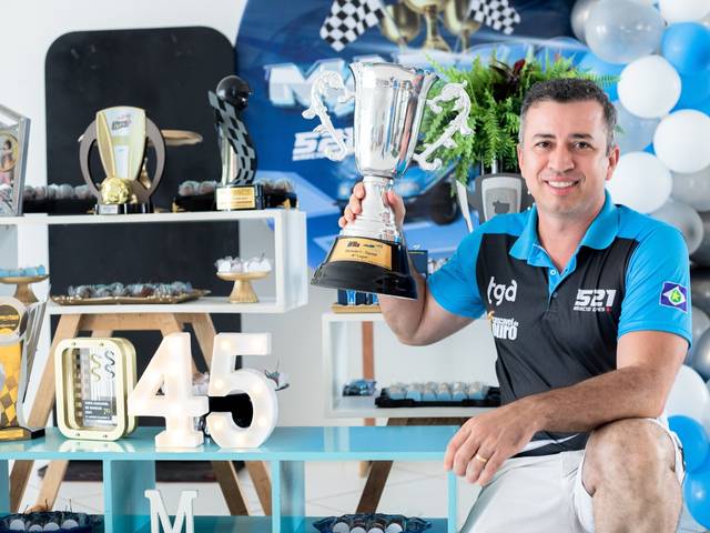 Aniversário de Márcio 45 anos