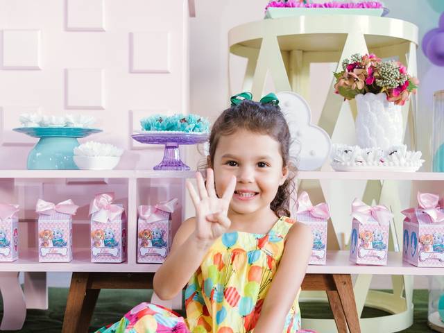 Aniversário de Elisa 4 anos