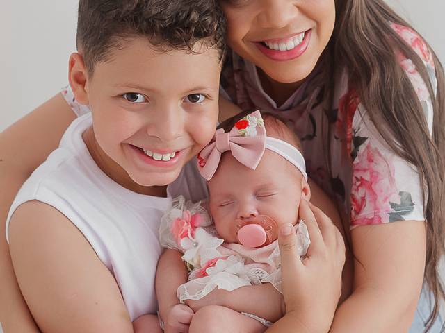 DOCE INFÂNCIA de KEILA - DAVI E AURORA