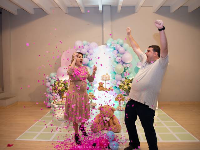 Gestantes de Chá revelação