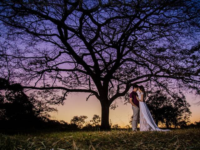 Ensaios de Tayza e Guilherme