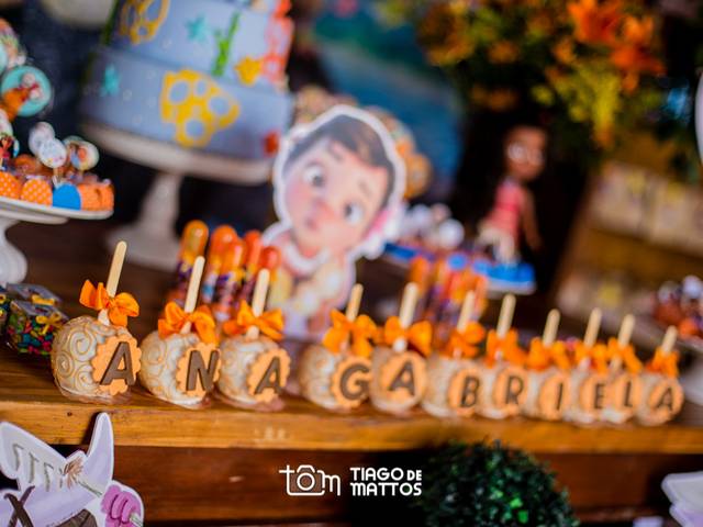 Aniversários de Ana Gabriela - 8 aninhos