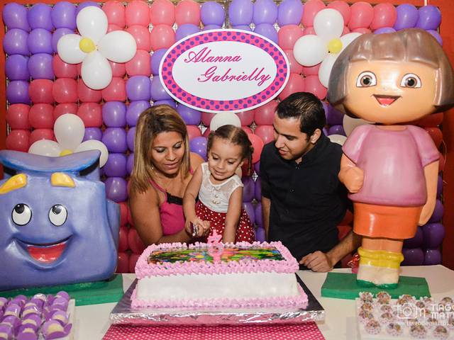 Aniversários de Allana Gabrielly - 3 aninhos