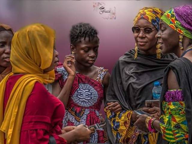 Retratos de Explosão de cor