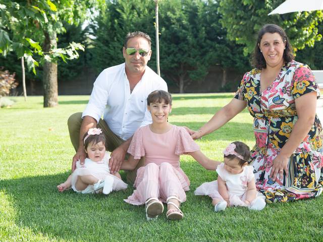 Família  de retrato de familia