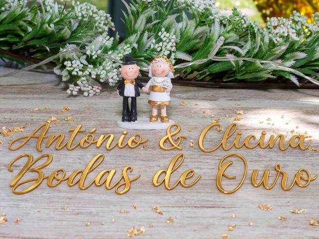 Festas: aniversário, inauguração de Bodas de ouro 