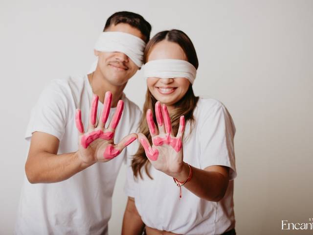 GESTANTE de Ensaio Revelação - Julia e João Victor