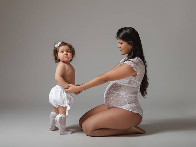 Gestante de À espera de Valentina