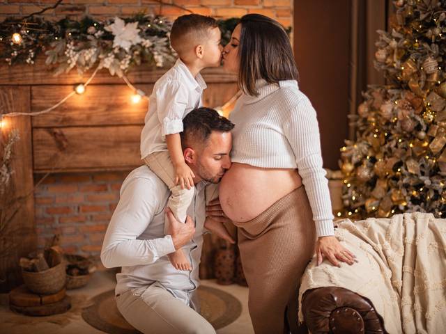 Natal de Aline, Franck, Lorenzo & Heitor