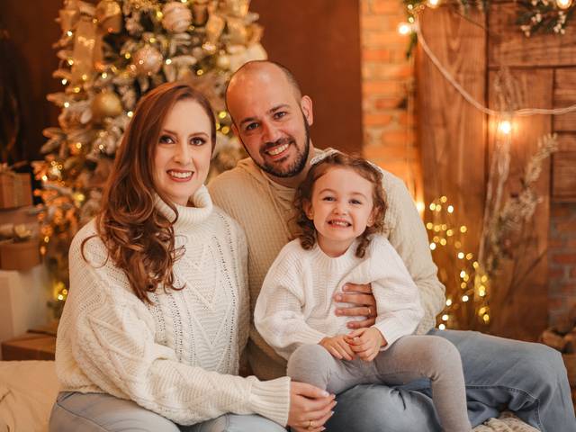 Natal de Priscila, Bruno & Catarina 