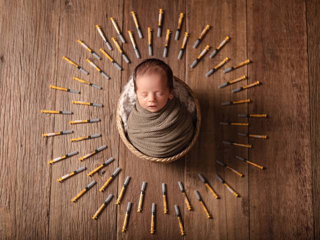 Newborn de Luiz Antônio 7 dias