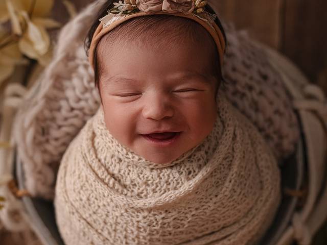 Newborn de Melissa 7 dias