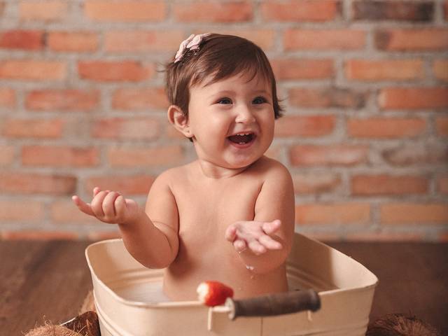 Banho de Leite de Milena 12 meses