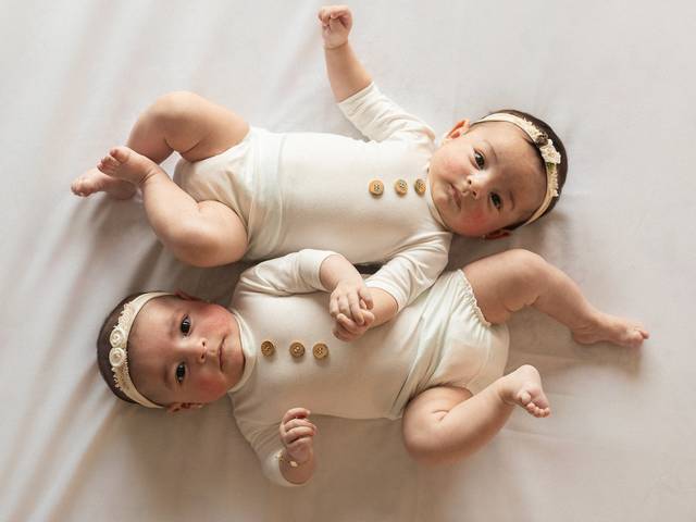 Acompanhamento de Clara & Melissa 2 meses