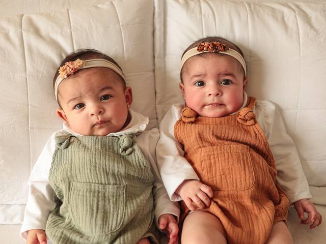 Acompanhamento de Clara & Melissa 4 meses