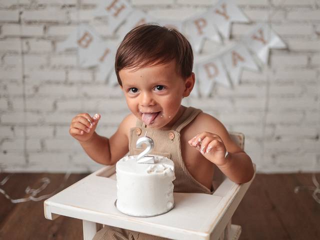 Smash the Cake de Augusto 2 anos