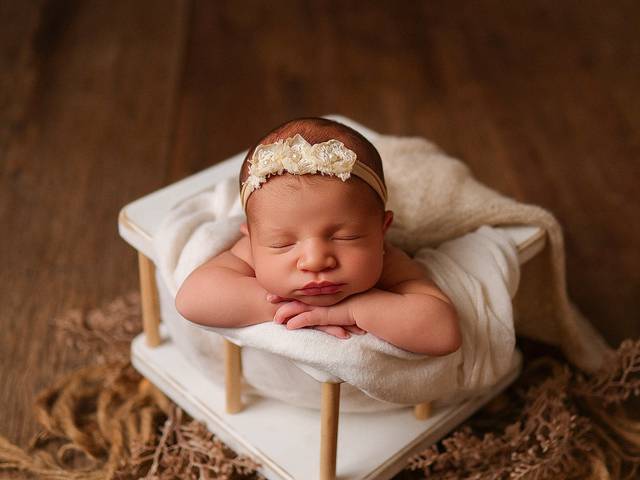 Newborn de Cecília 8 dias