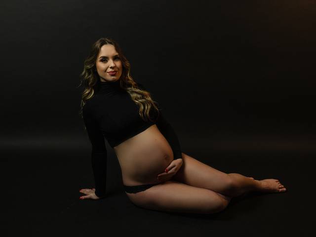 Gestante de Sara à espera de Davi