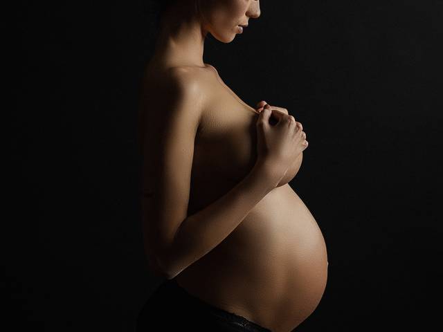 Gestante de Elisa à espera de João