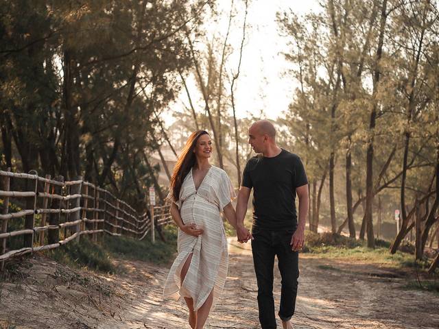 Gestante de Jenifer à espera de Noah