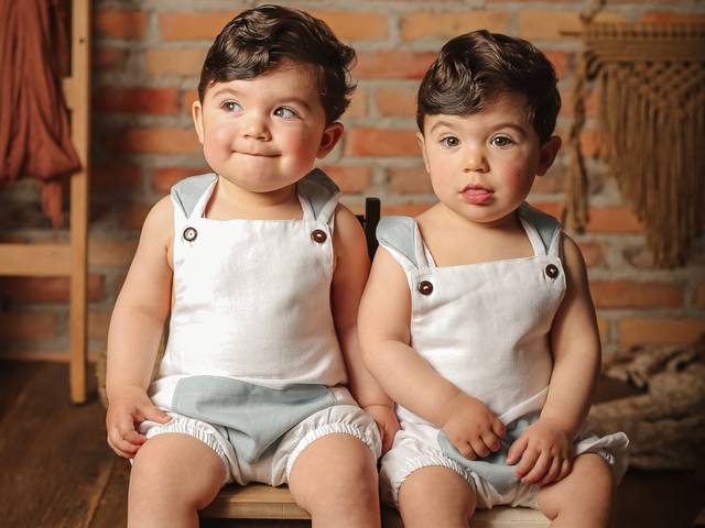 Acompanhamento de Théo & Gabriel 12 meses