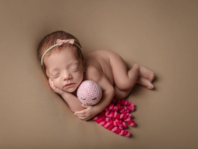 Newborn de Antonella 52 dias