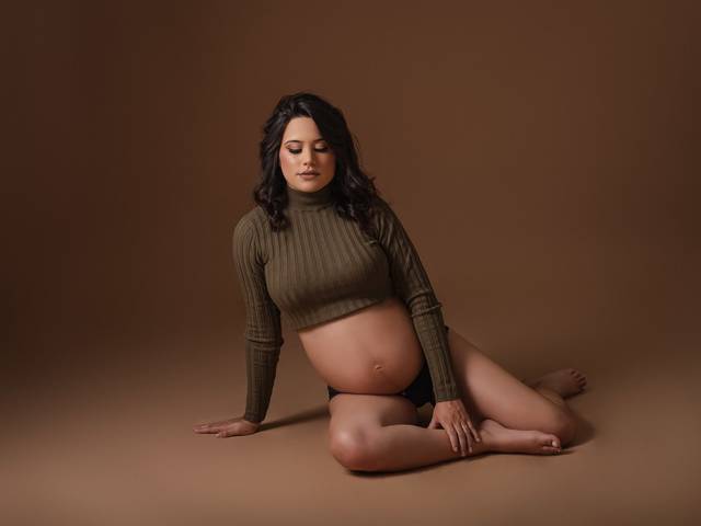 Gestante de À espera de Naomi 