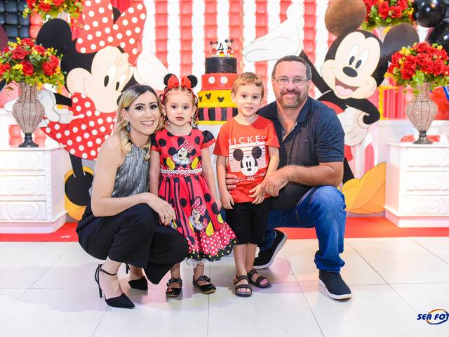 Aniversário de Arthur e Sofia 4 anos