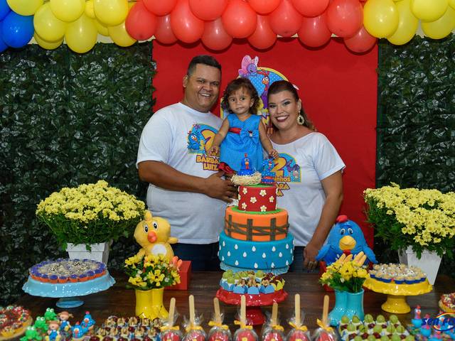 Aniversário de Barbára 2 anos