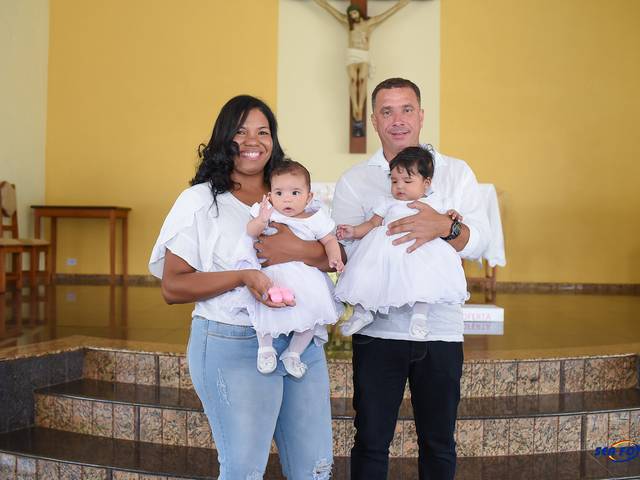 Batizado de Liz e Luíza