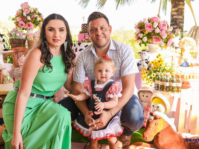 Aniversário de Maria Tereza 1 ano