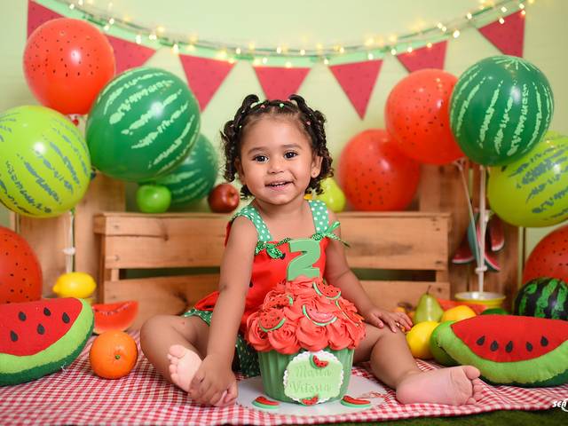 Smash de Maria Vitória 2 aninhos