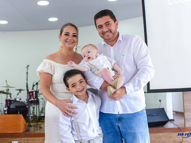 Batizado de Leonardo e Pedro Lucas