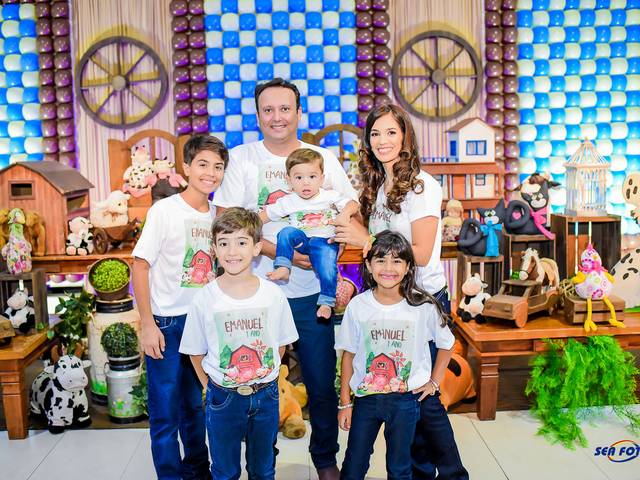 Aniversário de Emanuel 1 ano