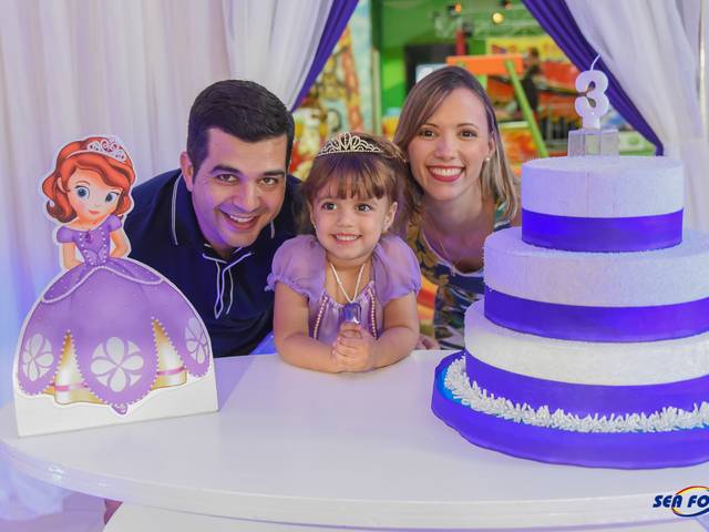 Aniversário de Maria Eduarda 3 anos