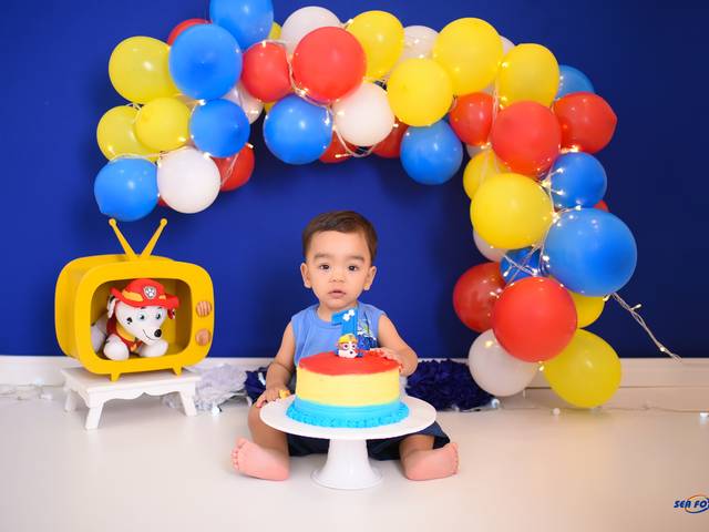Smash de Guilherme 1 ano