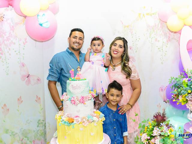 Aniversário de Isis 1 ano